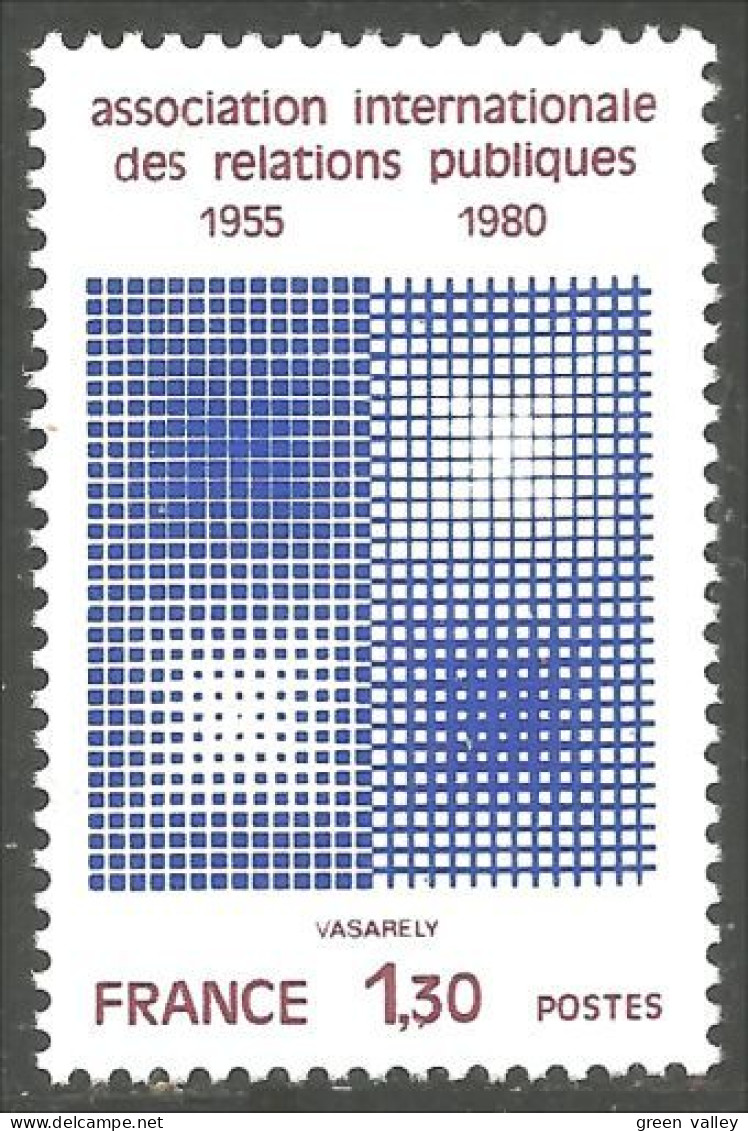 350 France Yv 2091 Association Public Relations Publiques MNH ** Neuf SC (2091-1d) - Factories & Industries