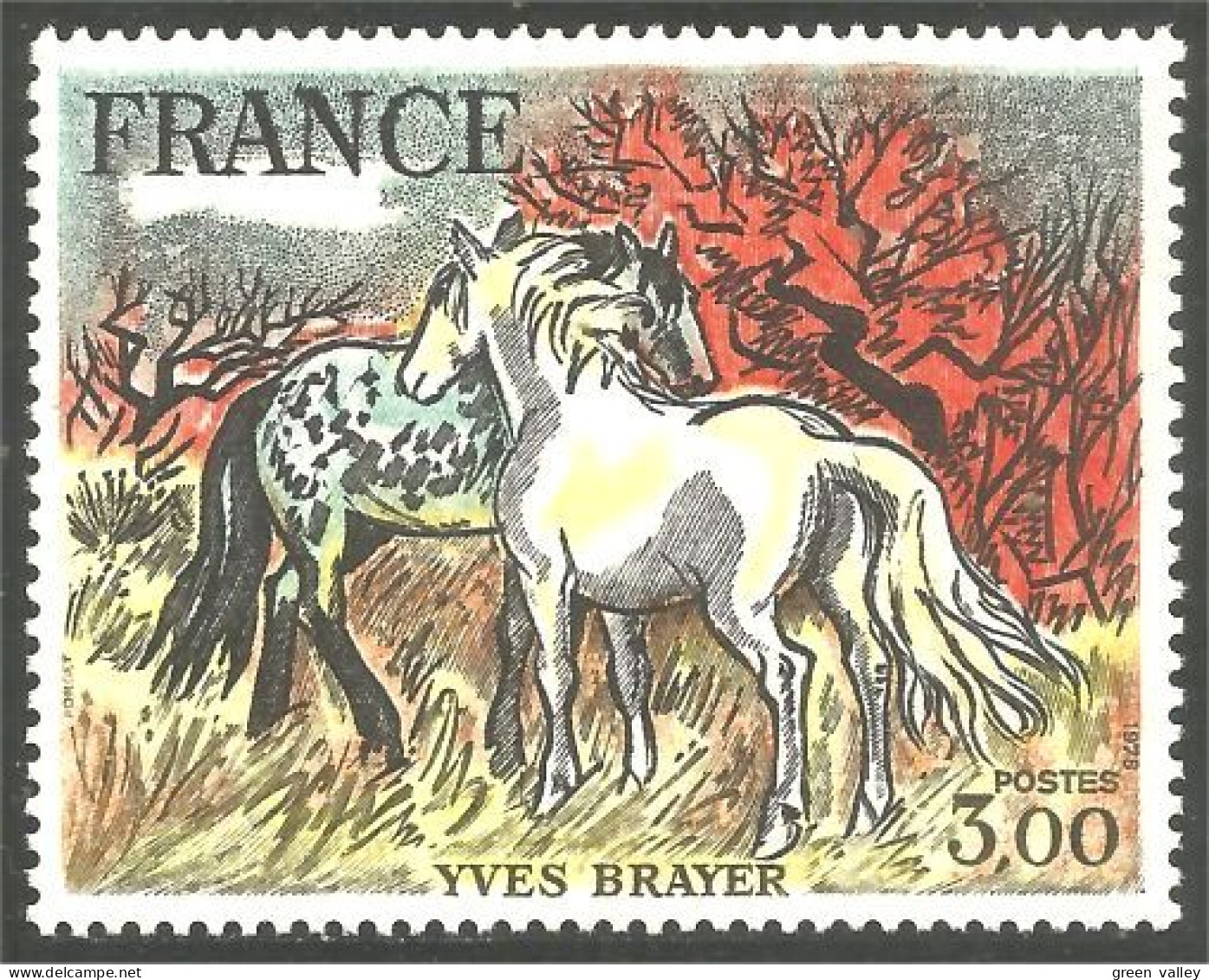 350 France Yv 2026 Cheval Camargue Horse Pferd Caballo Cavallo Paard MNH ** Neuf SC (2026-1c) - Horses