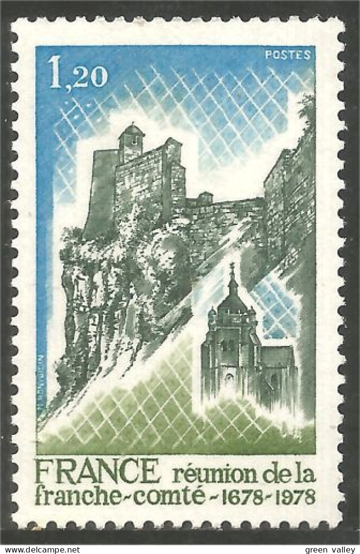 350 France Yv 2015 Rattachement Franche-Comté MNH ** Neuf SC (2015-1c) - Andere & Zonder Classificatie