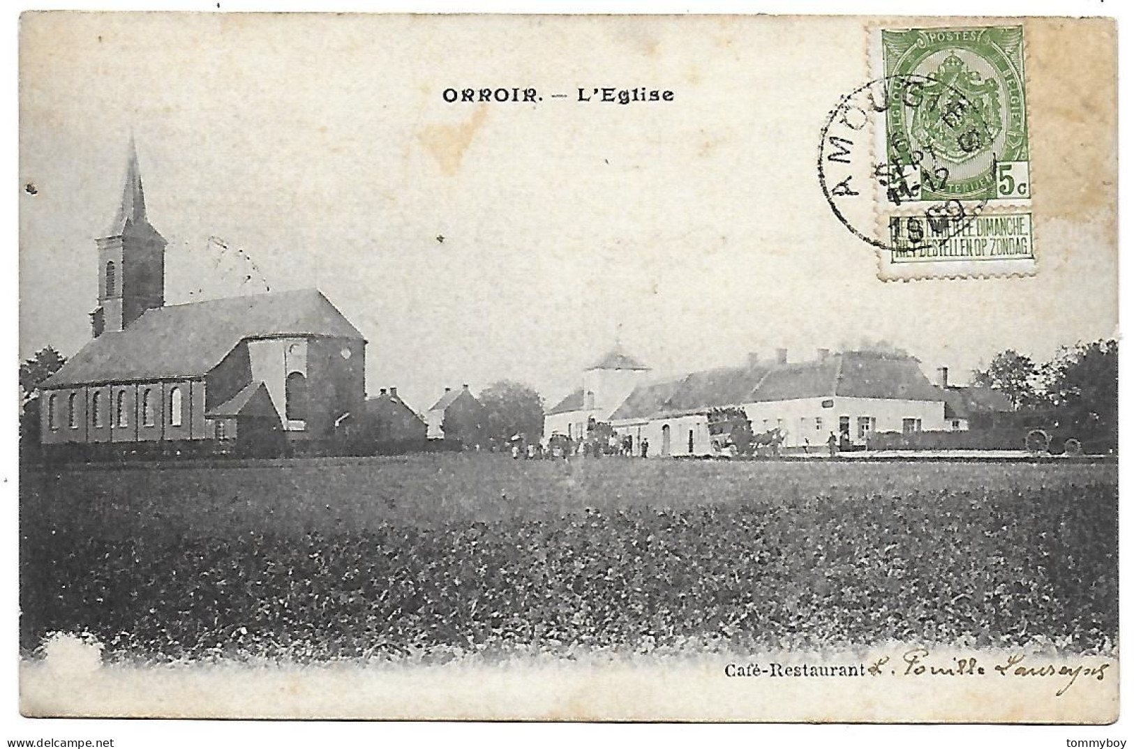 CPA Orroir, L'Eglise - Mont-de-l'Enclus