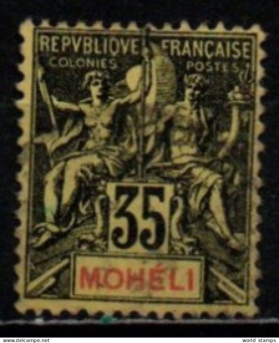 MOHELI 1906-7 O - Used Stamps