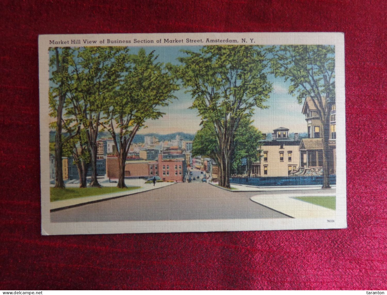 1919 - POST CARD - U.S.A., MARKET HILL VIEW, AMSTERDAM, NEW YORK CITY - Collections (without Album)