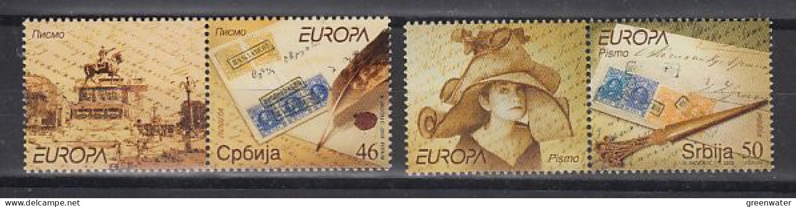 Europa Cept 2008 Serbia 2v + Labels ** Mnh (59465B) - 2008