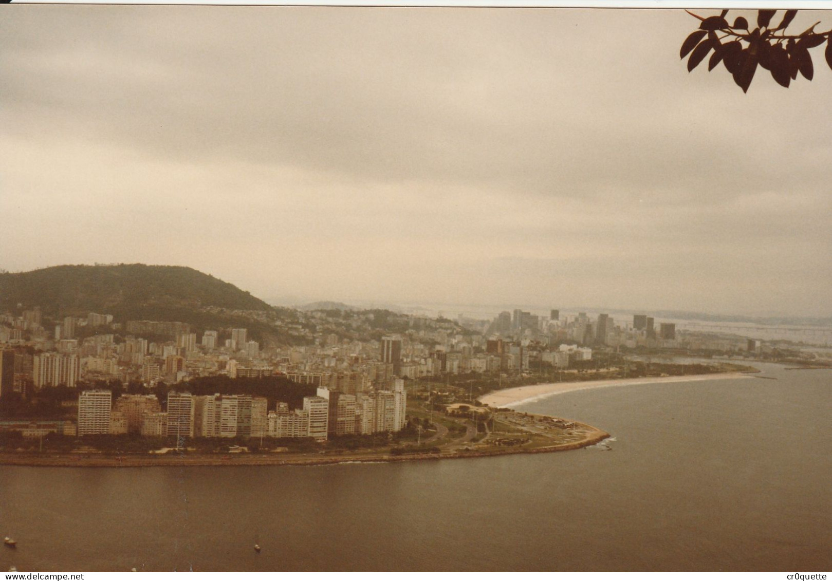 PHOTOGRAPHIES ORIGINALES / BRESIL - RIO DE JANEIRO en 1986 (lot de 22 photos)