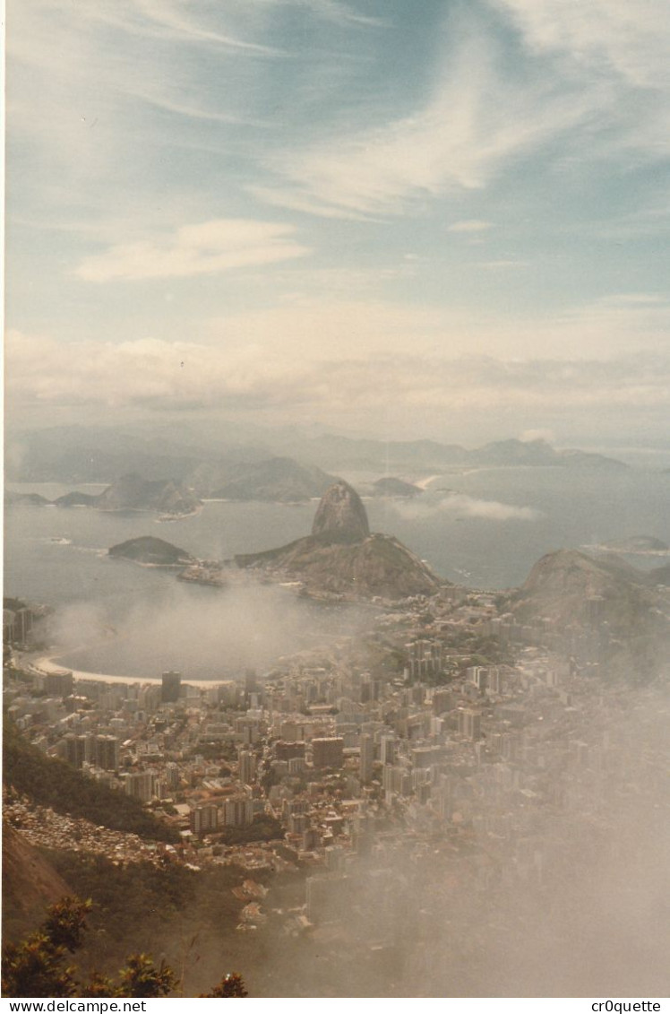 PHOTOGRAPHIES ORIGINALES / BRESIL - RIO DE JANEIRO en 1986 (lot de 22 photos)