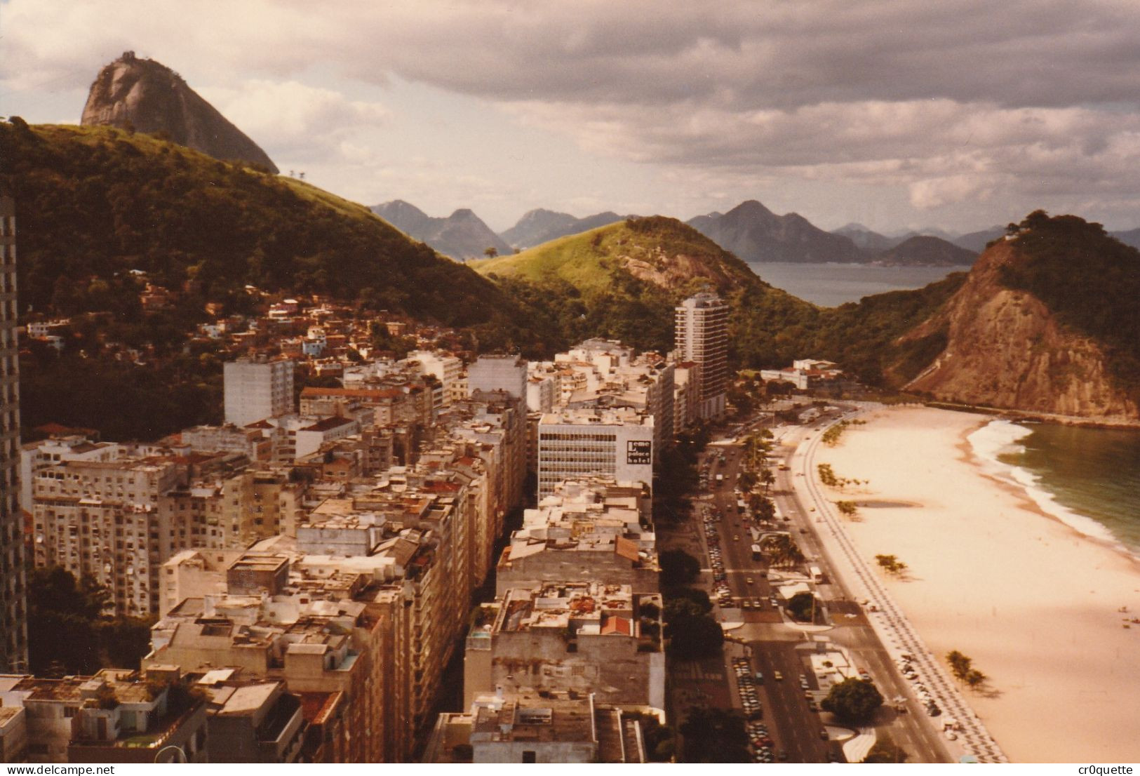 PHOTOGRAPHIES ORIGINALES / BRESIL - RIO DE JANEIRO en 1986 (lot de 22 photos)