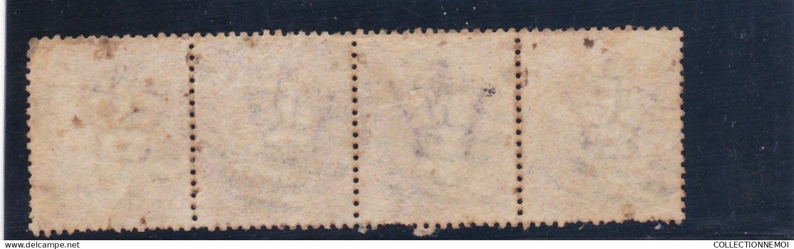 1 Bande De 4 ,d'un Timbre De GRANDE-BRETAGNE - Used Stamps