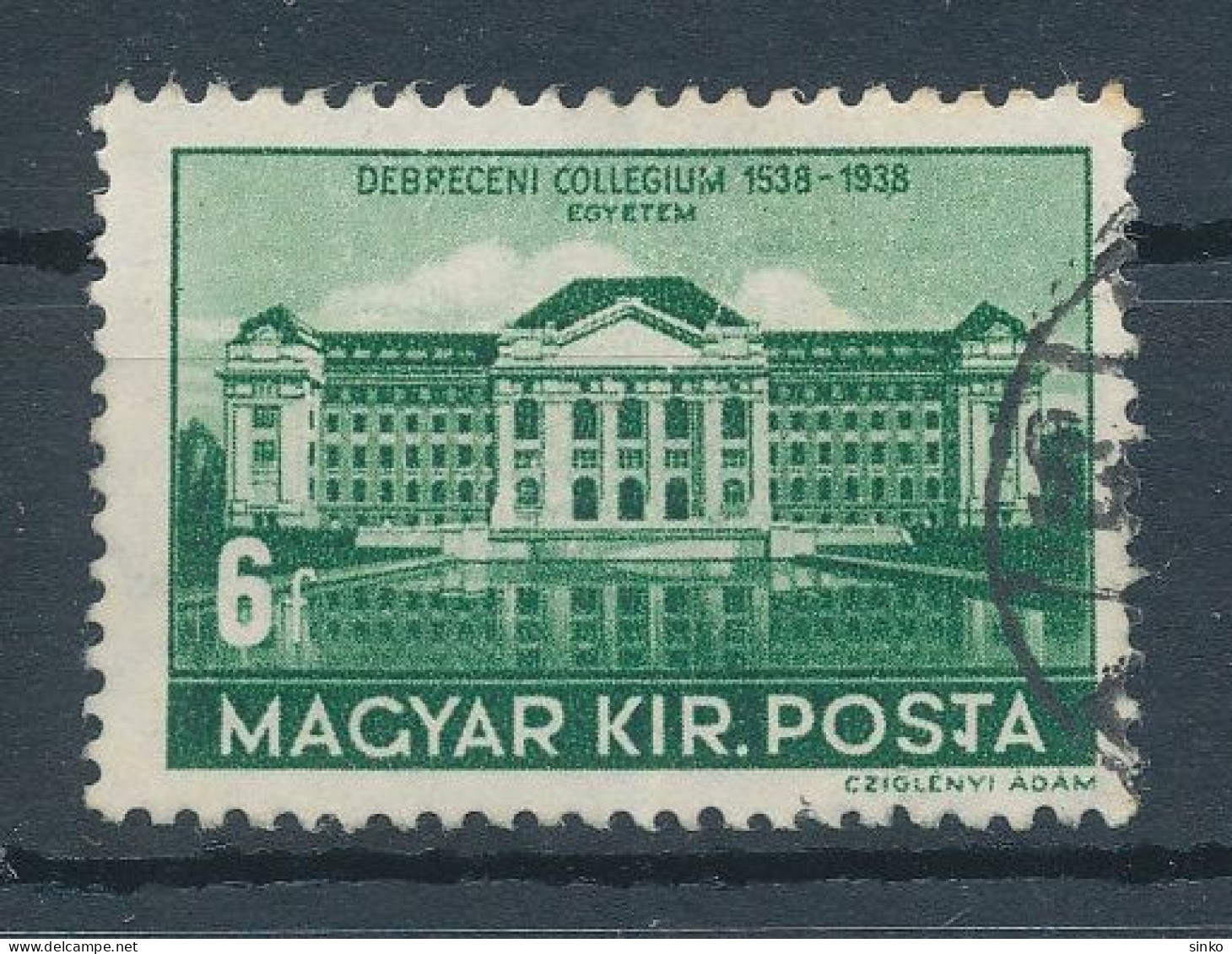 1938. Debrecen - Misprint - Errors, Freaks & Oddities (EFO)