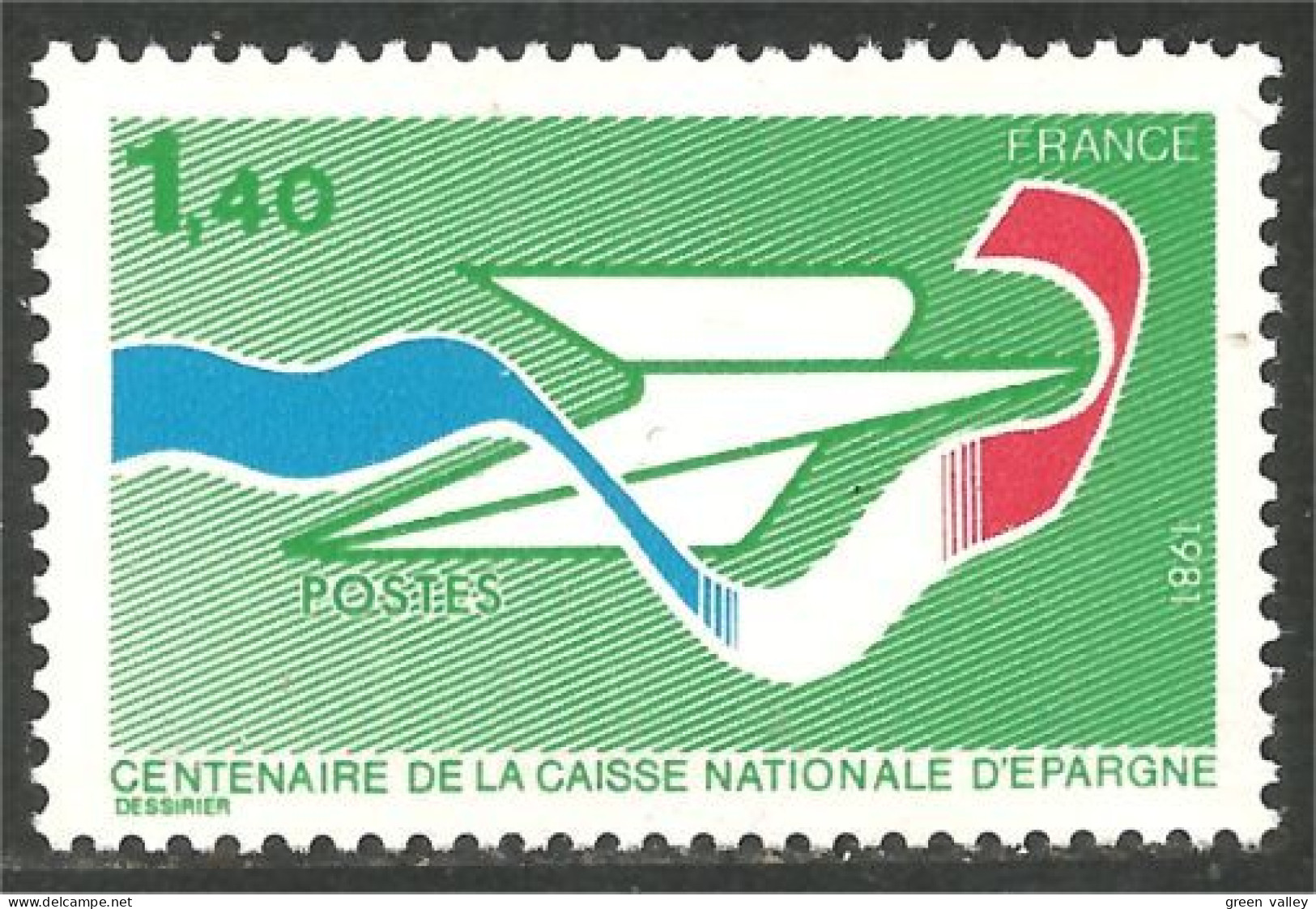 351 France Yv 2165 Europa 1981 1 F 40 MNH ** Neuf SC (2165-1b) - 1981