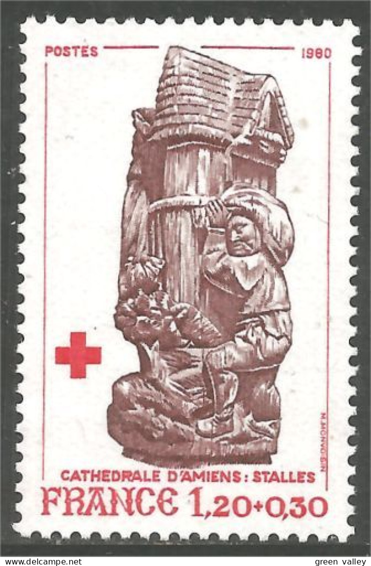 351 France Yv 2116 Croix-Rouge Red Cross Moisson Grenier Harvest Wheat MNH ** Neuf SC (2116-1b) - Agriculture