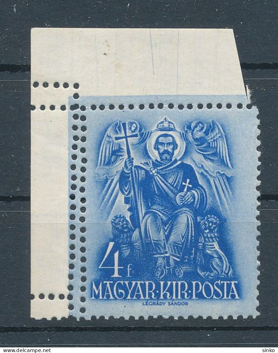 1938. Saint Stephen (III.) - Misprint - Plaatfouten En Curiosa