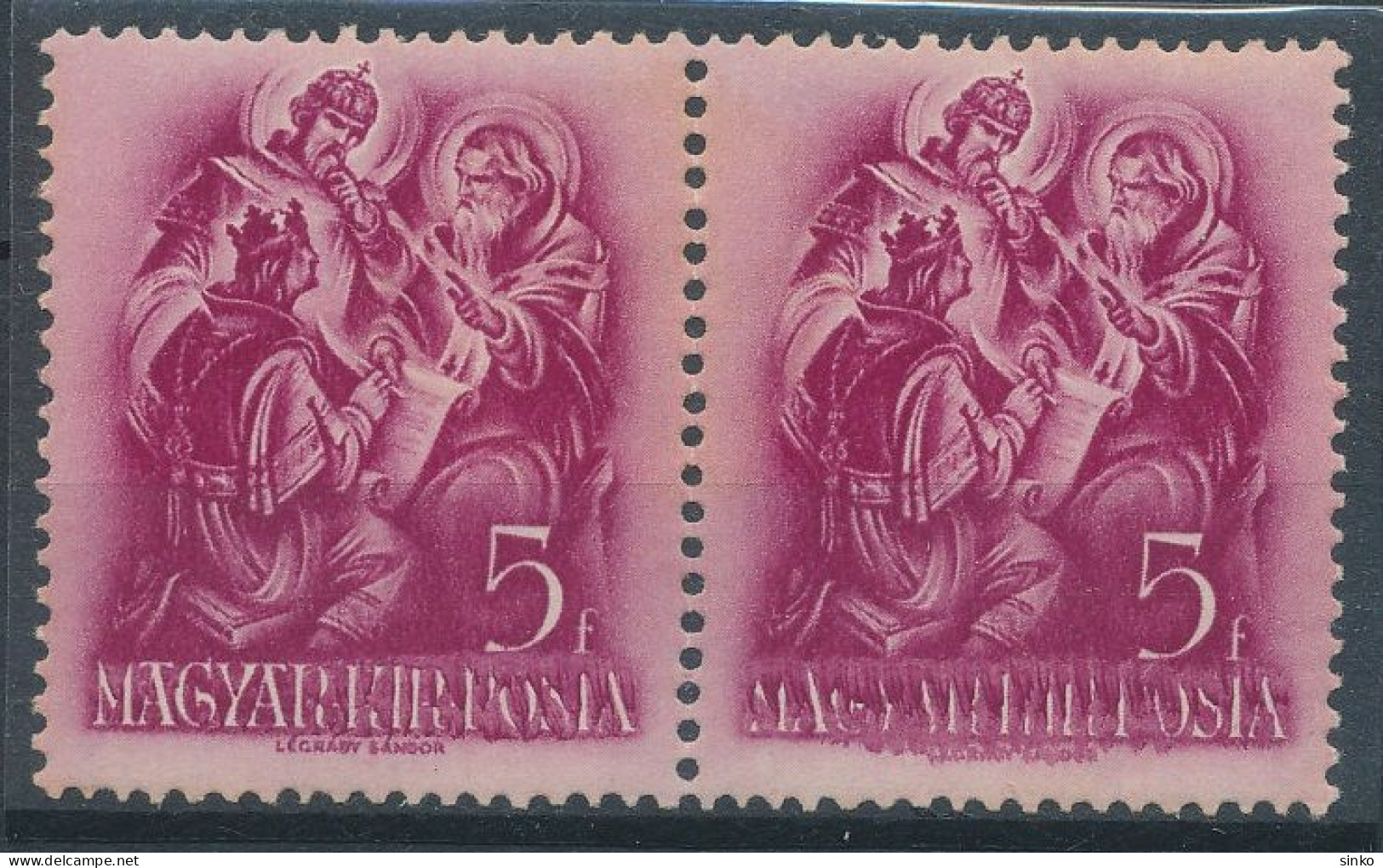 1938. Saint Stephen (III.) - Misprint - Abarten Und Kuriositäten