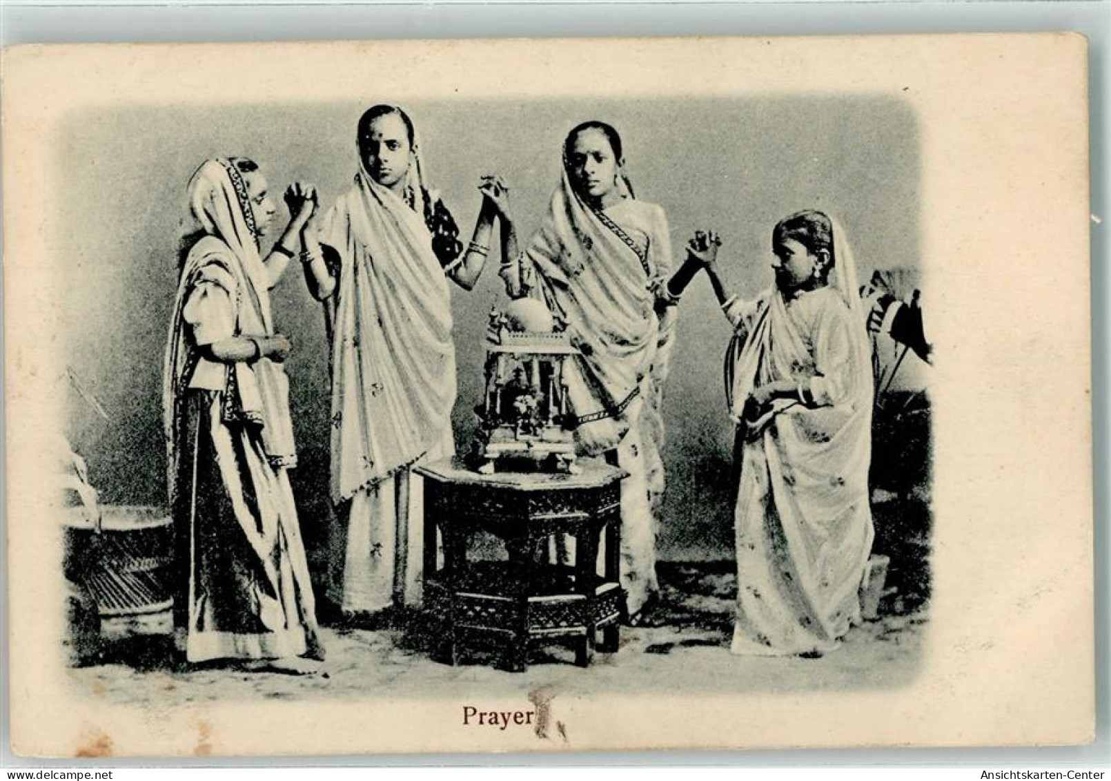 39289702 - Prayer - Frauen AK - Sri Lanka (Ceylon)