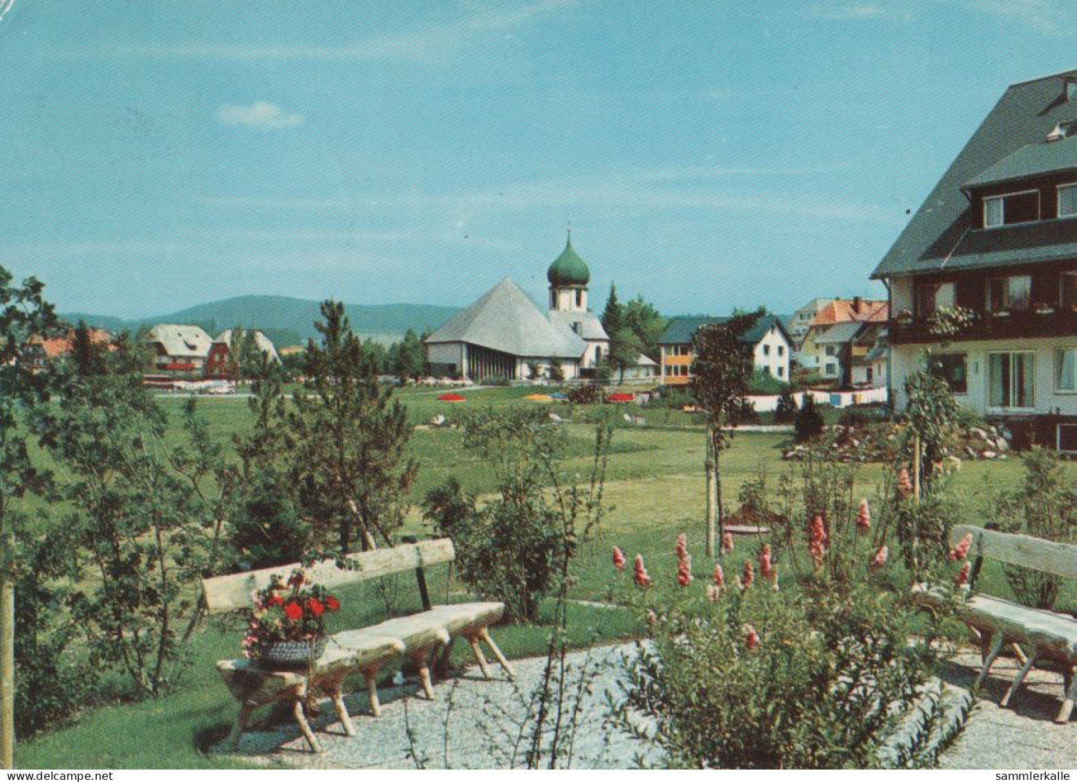 28347 - Hinterzarten - Ansicht Mit Kirche Maria In Der Zarten - 1972 - Hinterzarten