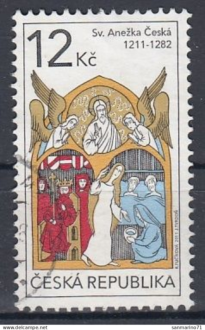 CZECH REPUBLIC 667,used,hinged - Usados