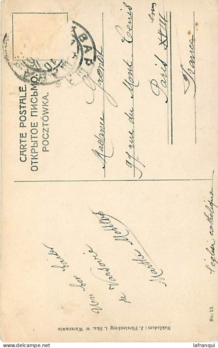 Pays Div-ref EE495- Pologne - Poland - Warszawa - Varsovie - Pl Sw Aleksandra  - - Pologne