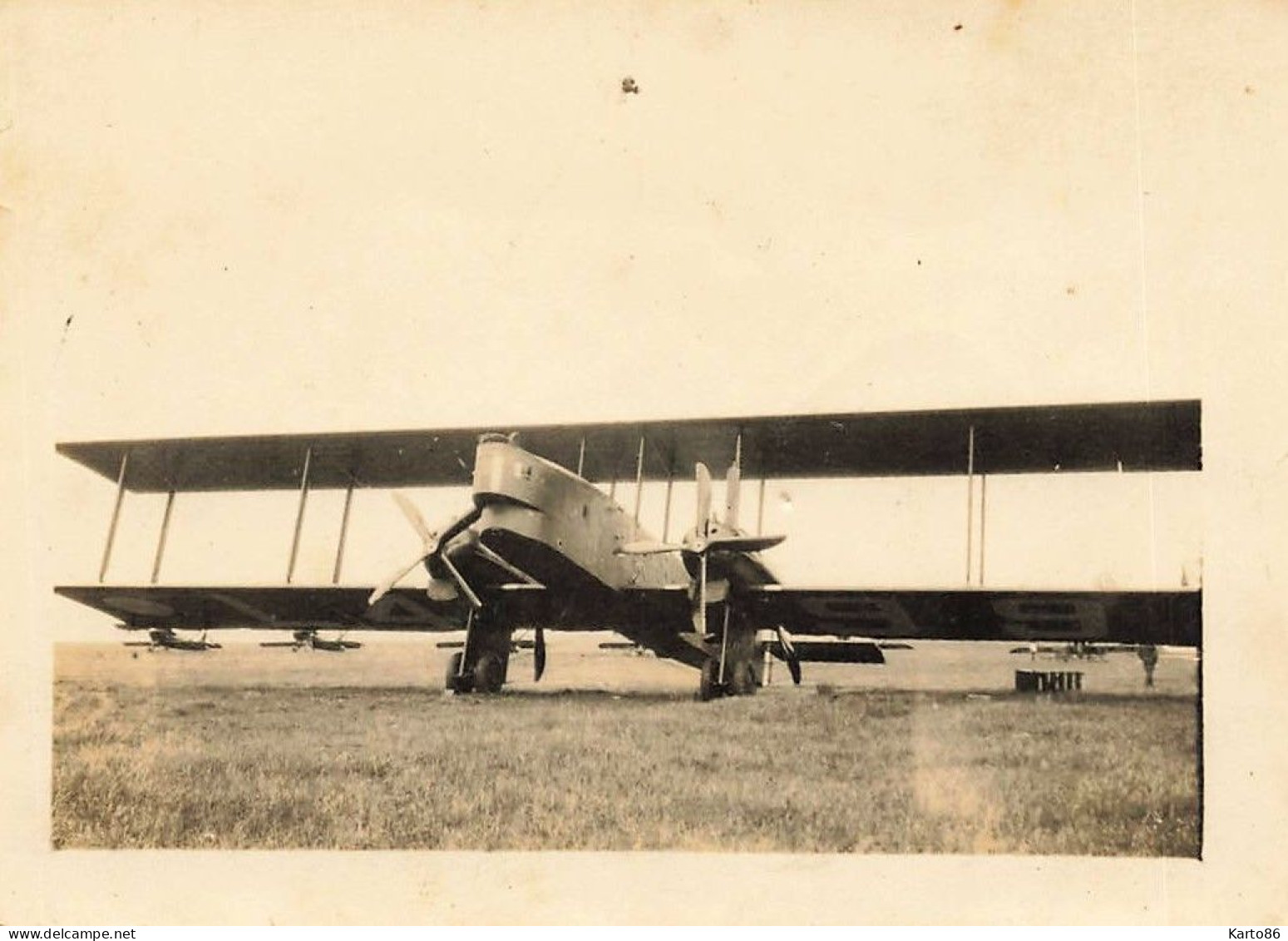 Aviation * Avion Super Golliat ? Type Modèle ? * Aérodrome Aviateur * Photo Ancienne 9x6.5cm * SUPER GOLLIAT - ....-1914: Precursors