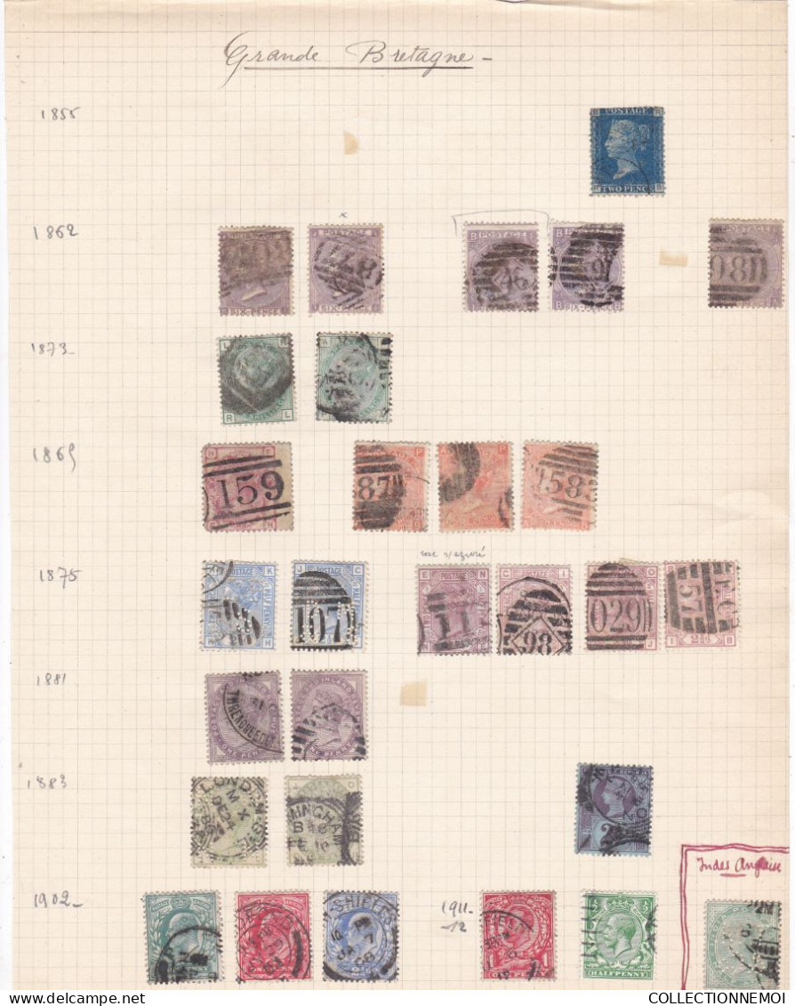 Un Petit Lot  De GRANDE-BRETAGNE - Lots & Kiloware (mixtures) - Max. 999 Stamps