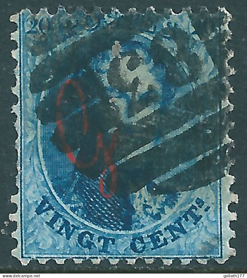 G15 Stempel P83 "Mons" Met Rood Merkteken "G" - Tanding 12,5 - Enkele Korte Tanden - 1863-1864 Medaillen (13/16)