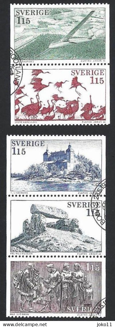 Schweden, 1978, Michel-Nr. 1028-1032, Gestempelt - Gebruikt