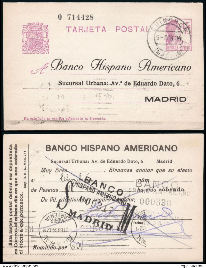 Madrid - Edi O EP 69ipa (sobreimpresión Privada) Mat "Chinchón" - 1931-....