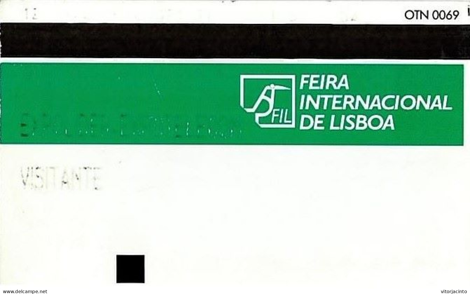 PORTUGAL - FIL (Feira Internacional De Lisboa) Entrance Ticket - Andere & Zonder Classificatie