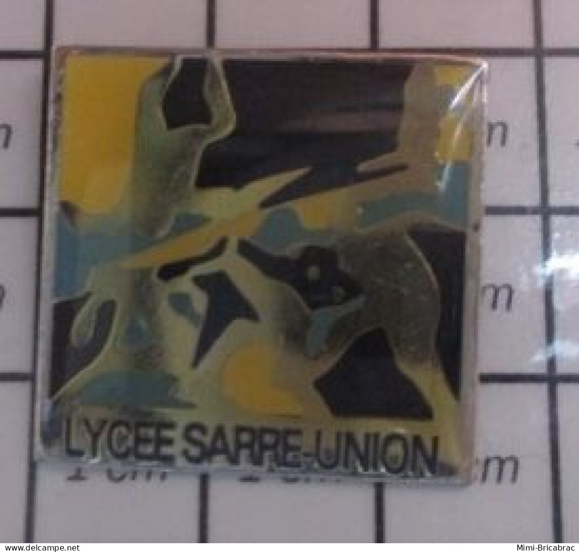 713c Pin's Pins / Beau Et Rare / ADMINISTRATIONS / LYCEE SARRE UNION - Administraties