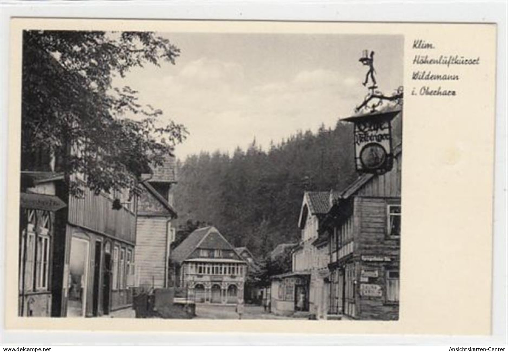 39081402 - Wildemann Im Oberharz. Dorfansicht. Ungelaufen Nachkriegskarte. Top Erhaltung. - Wildemann