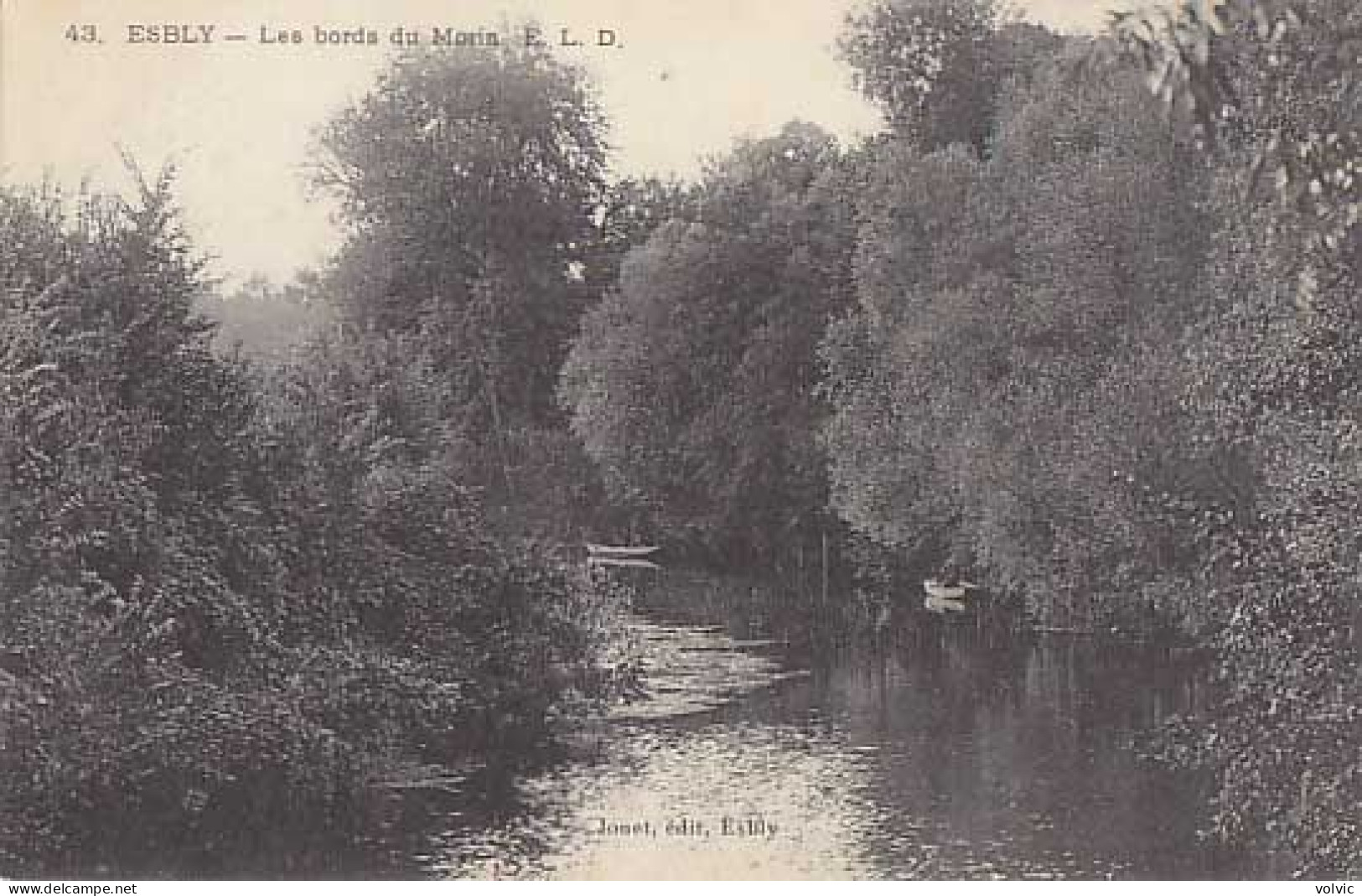 77 -  ESBLY - Les Bords Du Morin - Esbly