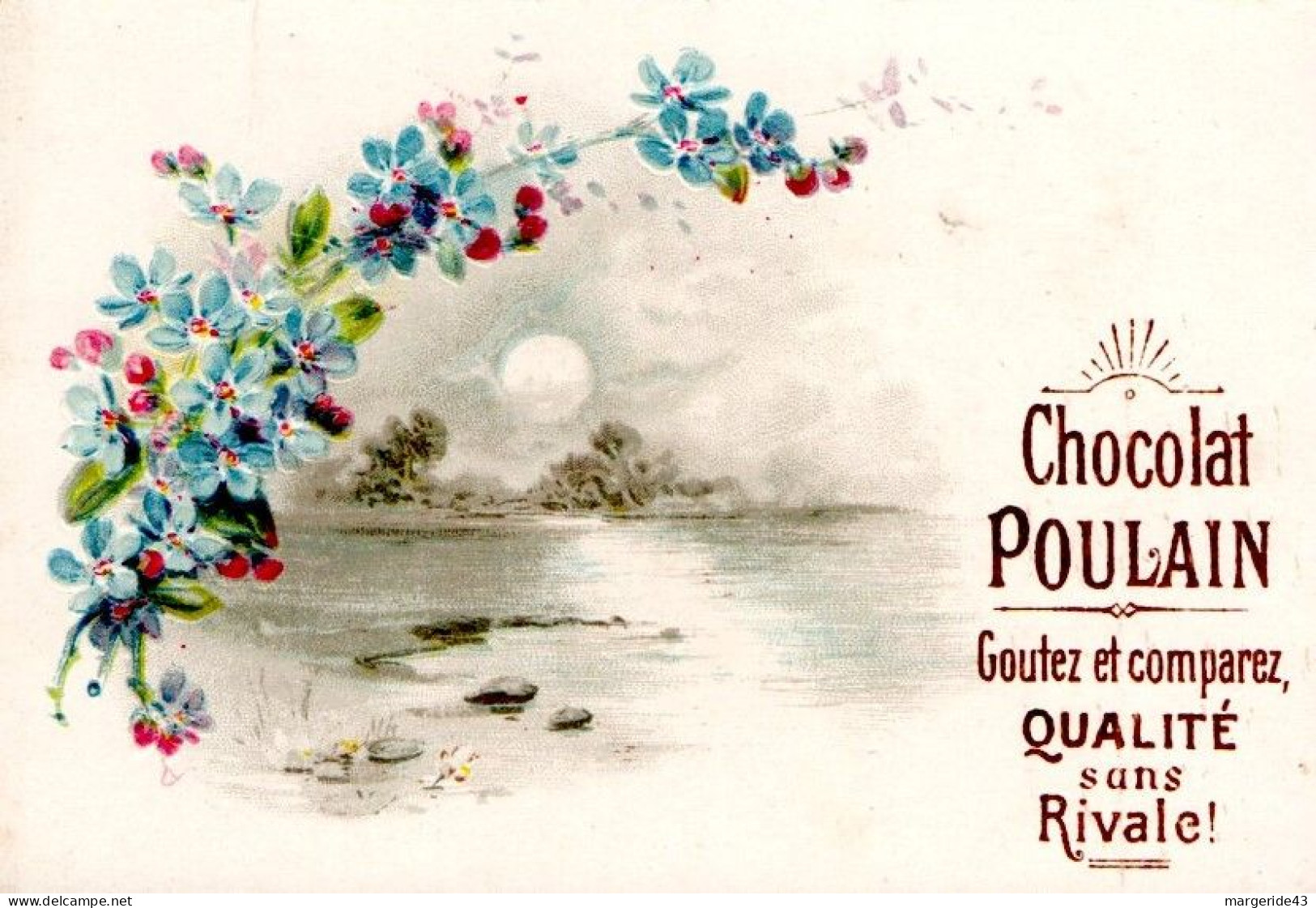 CHROMOS POULAIN - EN BORD DE LAC - Poulain