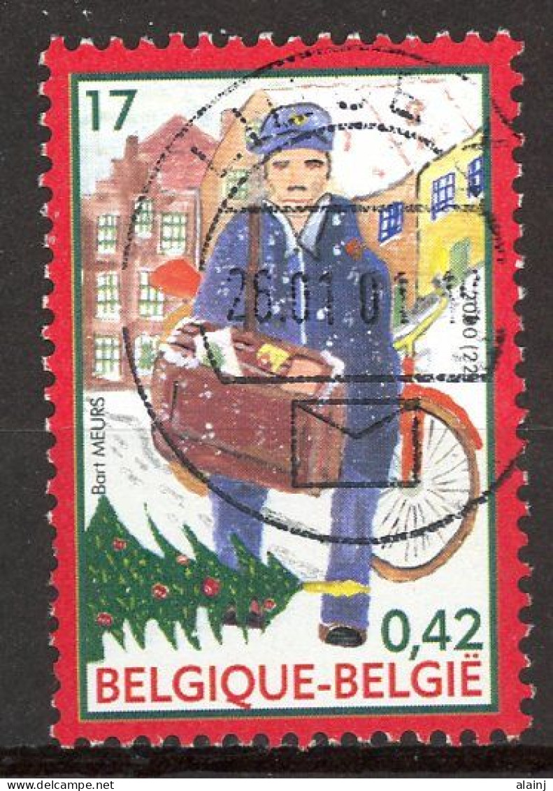 BE   2942   Obl.   ---  Noël Et Nouvel An  --  Oblitération Liège - Used Stamps