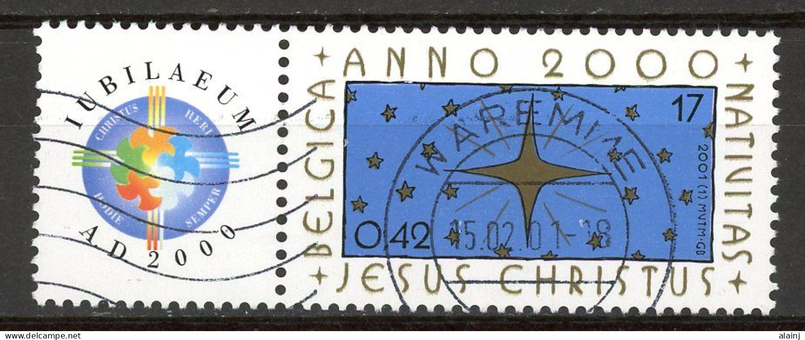 BE   2967   Obl.   ---  Jubilaeum 2000  --  Belle Oblitération Waremme - Used Stamps