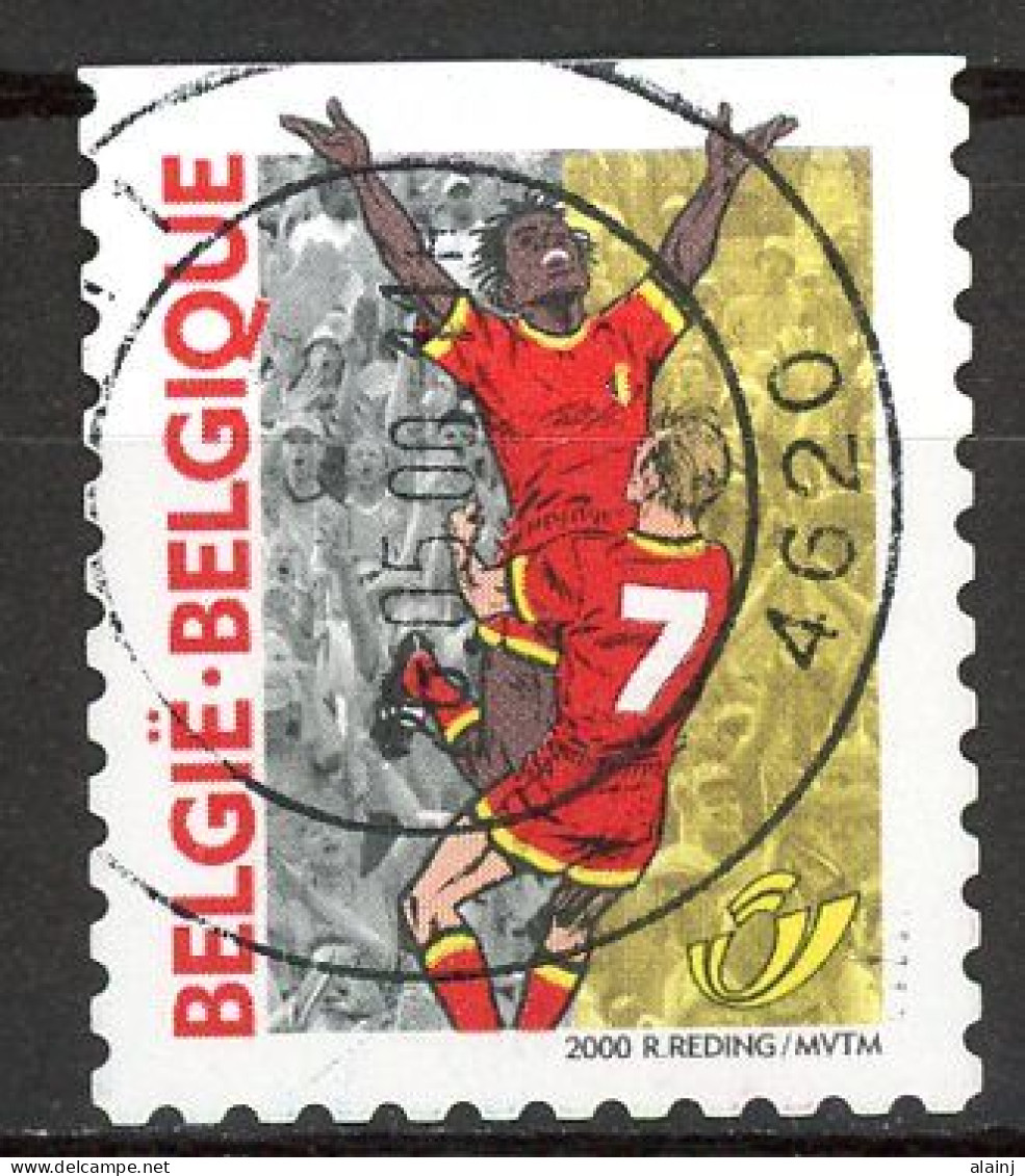 BE   2894   Obl.   ---   Championnat Enropéen De Fooball  --  Oblitération Fléron - Used Stamps