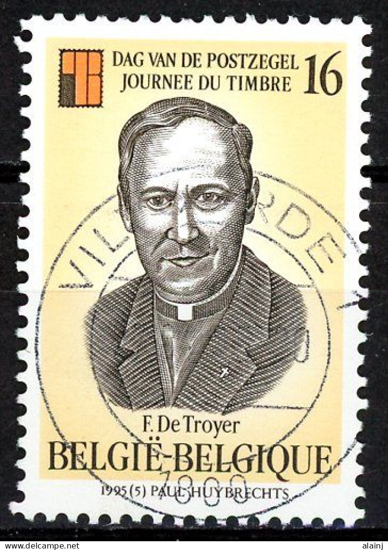 BE   2596  Obl.   ---   Journée Du Timbre  --  Oblitération Centrale Vilvoorde - Used Stamps