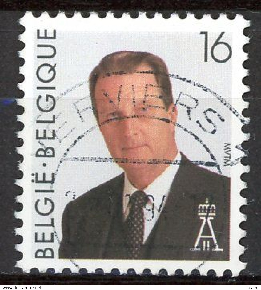 BE   2532  Obl.   ---   Roi Albert II  --  Oblitération Centrale Verviers - Used Stamps