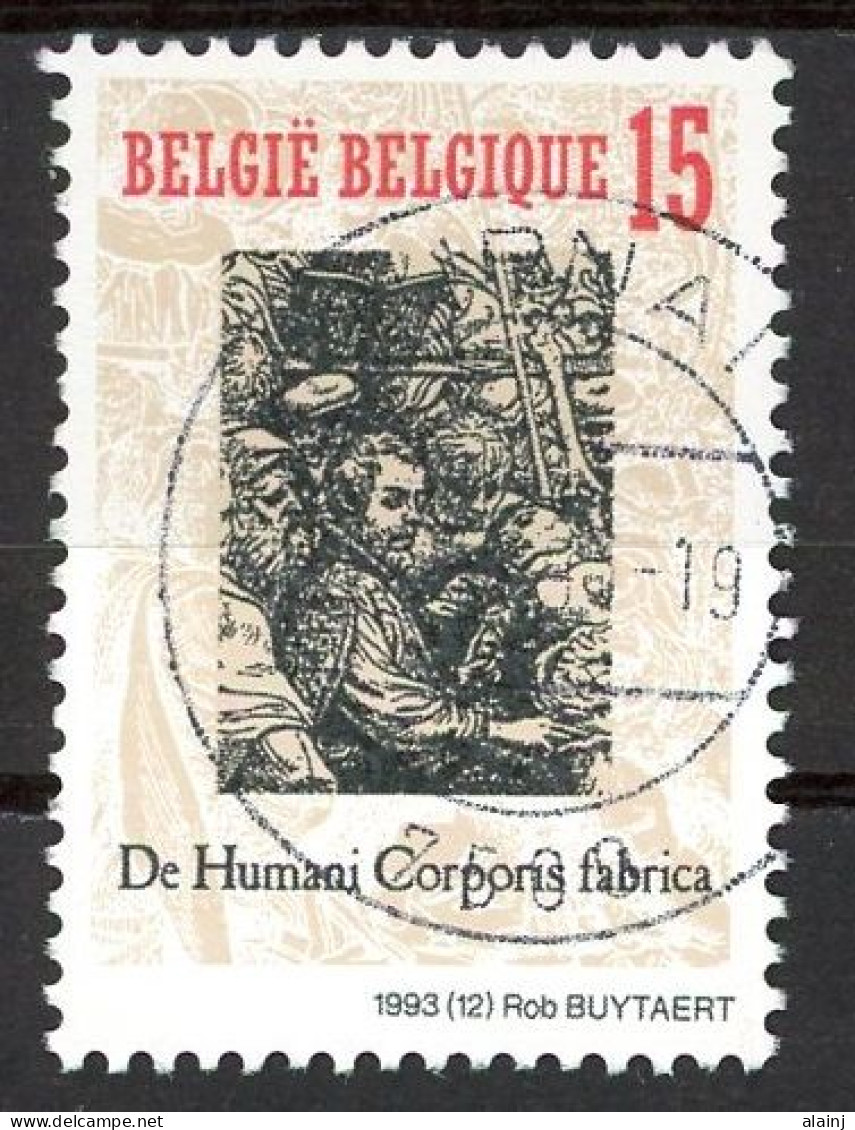 BE   2527   Obl.   ---   Oeuvre D'André Vésale  --  Oblitération Tournai - Used Stamps