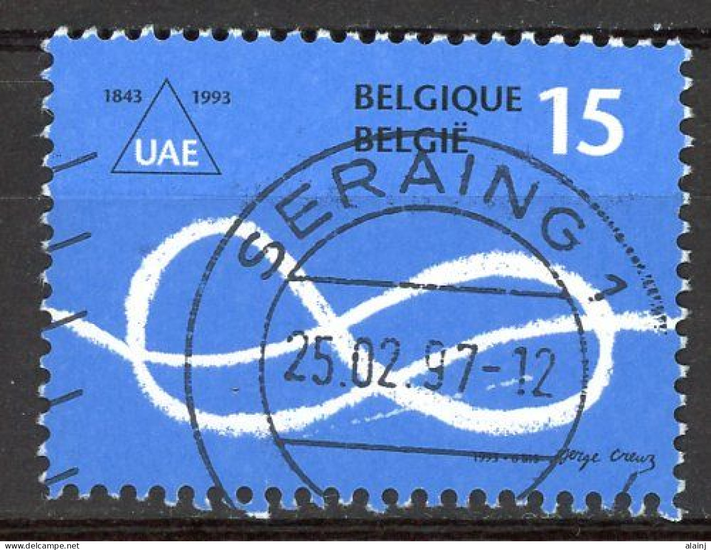 BE   2507   Obl.   ---   Etudiants De L'Université Libre De Bruxelles  --  Oblitération Centrale Seraing - Used Stamps