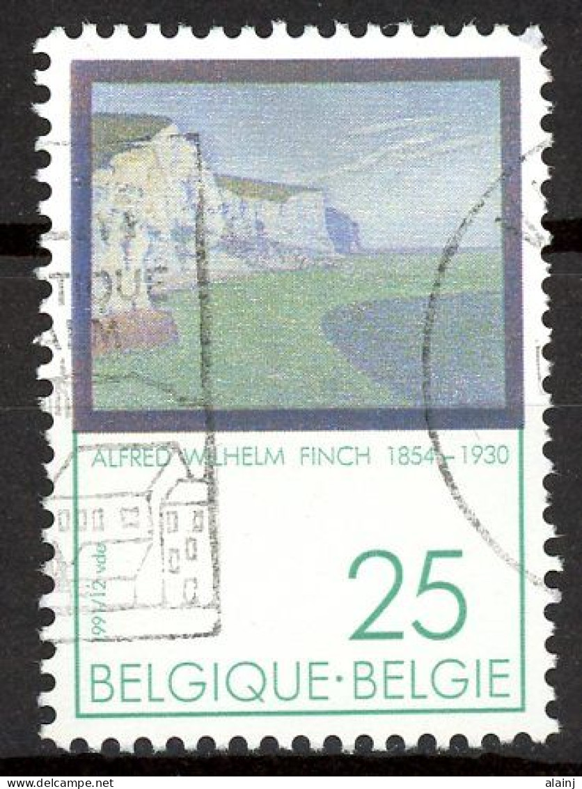 BE   2417   Obl.   ---  Alfred Wilhelm Finch  --  Avec La Finlande - Gebraucht