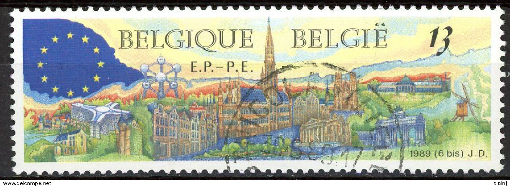 BE   2326   Obl.   --- Elections Parlement Européen - Used Stamps