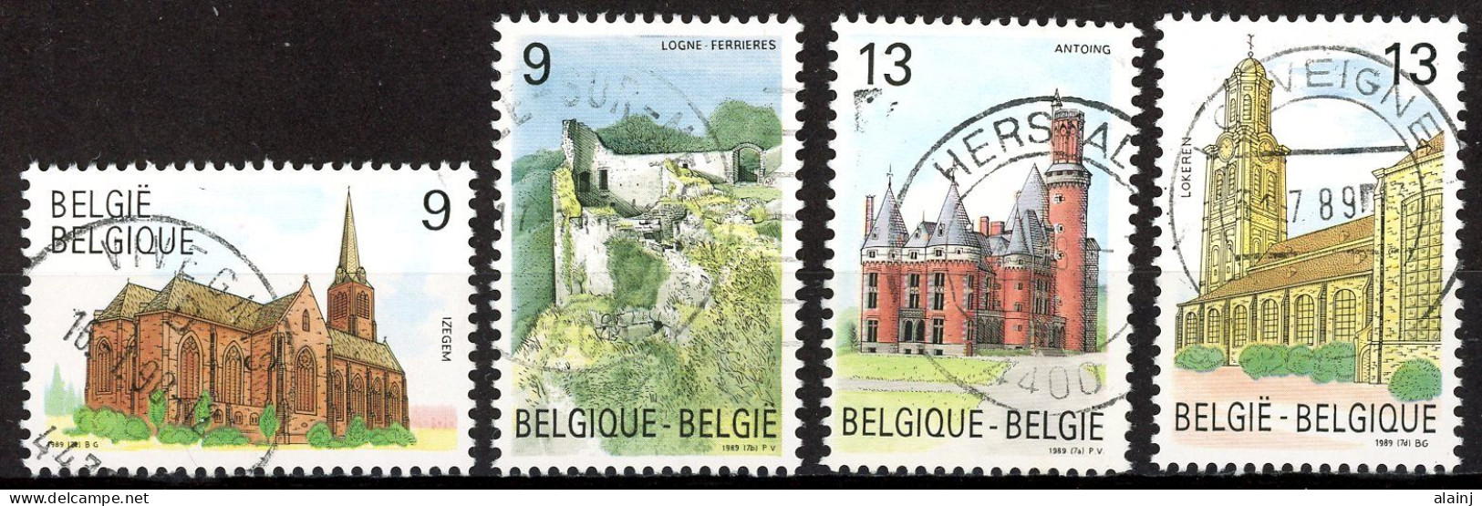 BE   2328 - 2331   Obl.   --- Pour Le Tourisme - Used Stamps