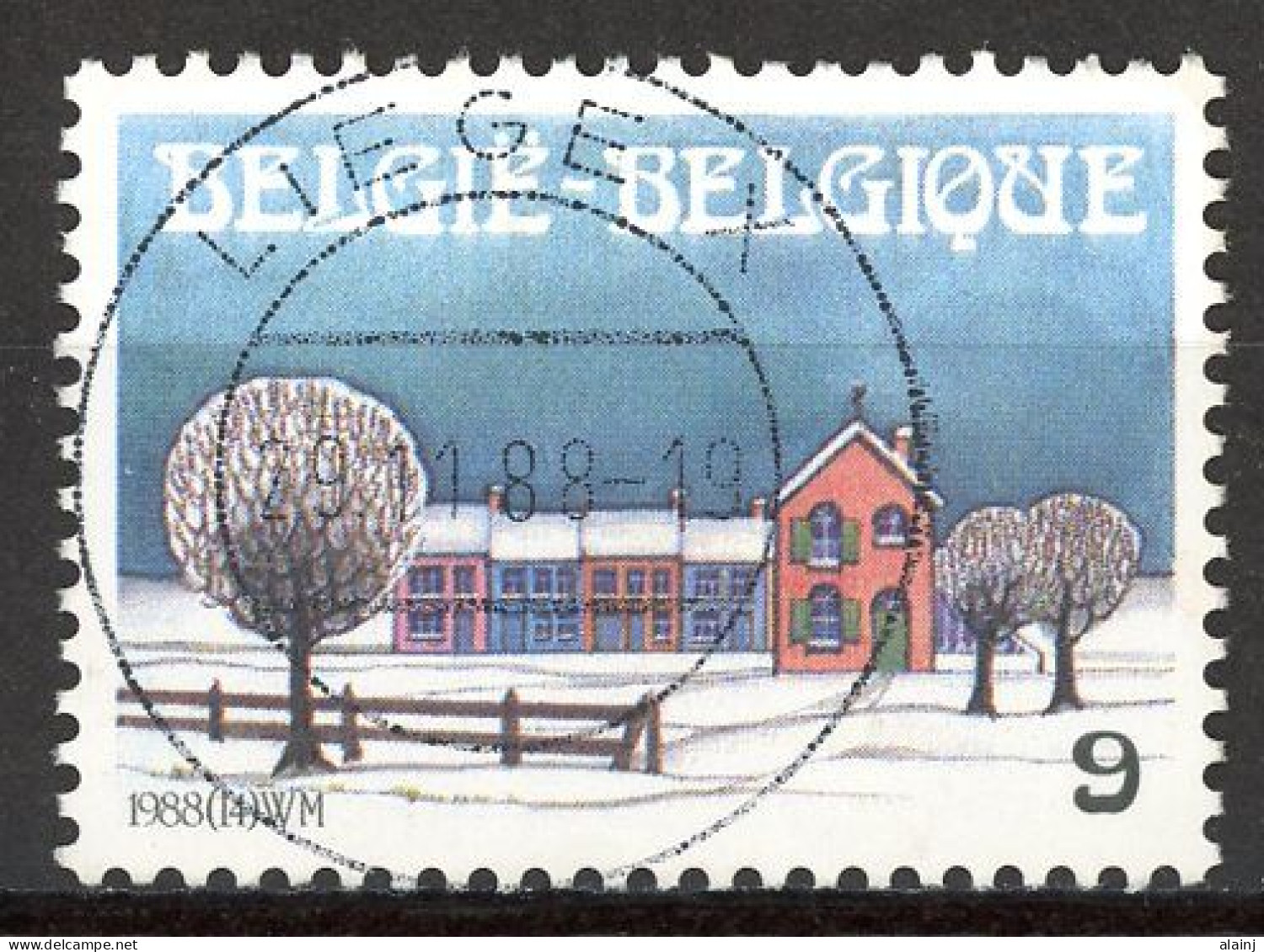 BE   2307   Obl.   ---  Noël Et Nouvel An  --  Bele Oblitération Liège - Used Stamps