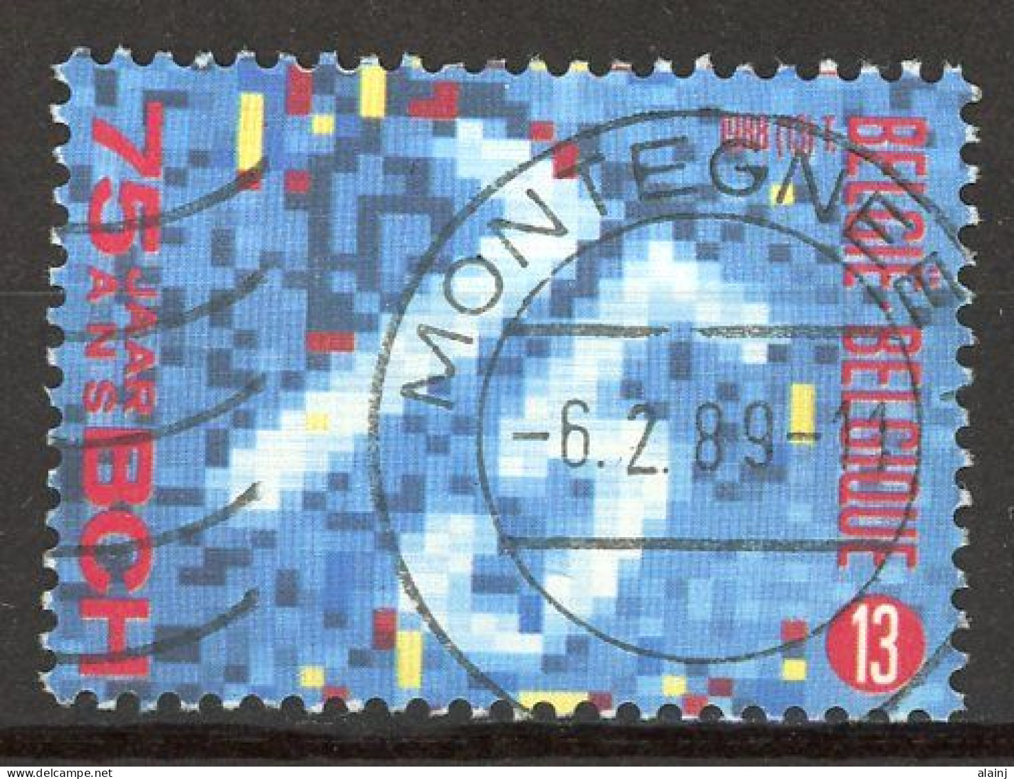 BE   2306   Obl.   ---   Office Des Chèques Postaux  --  Bele Oblitération Montegnée - Used Stamps