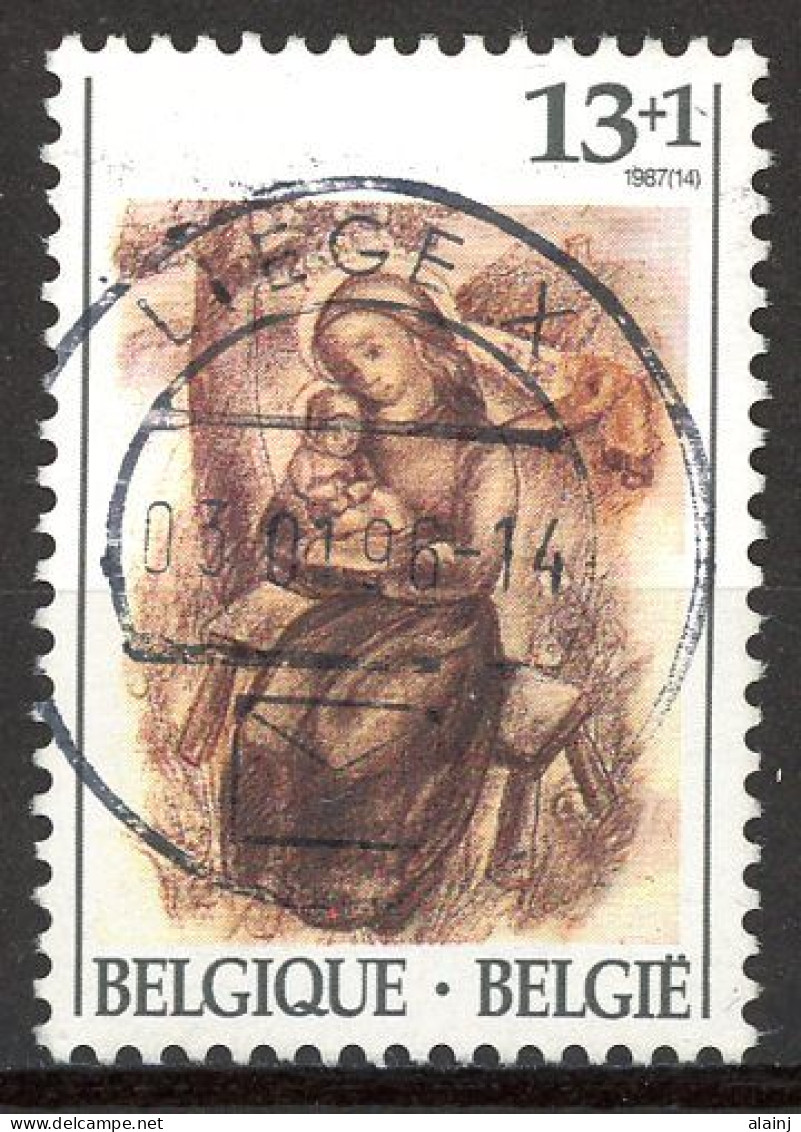 BE   2269   Obl.   ---   Noël Et Nouvel An  --  Oblitération Centrale Liège - Used Stamps
