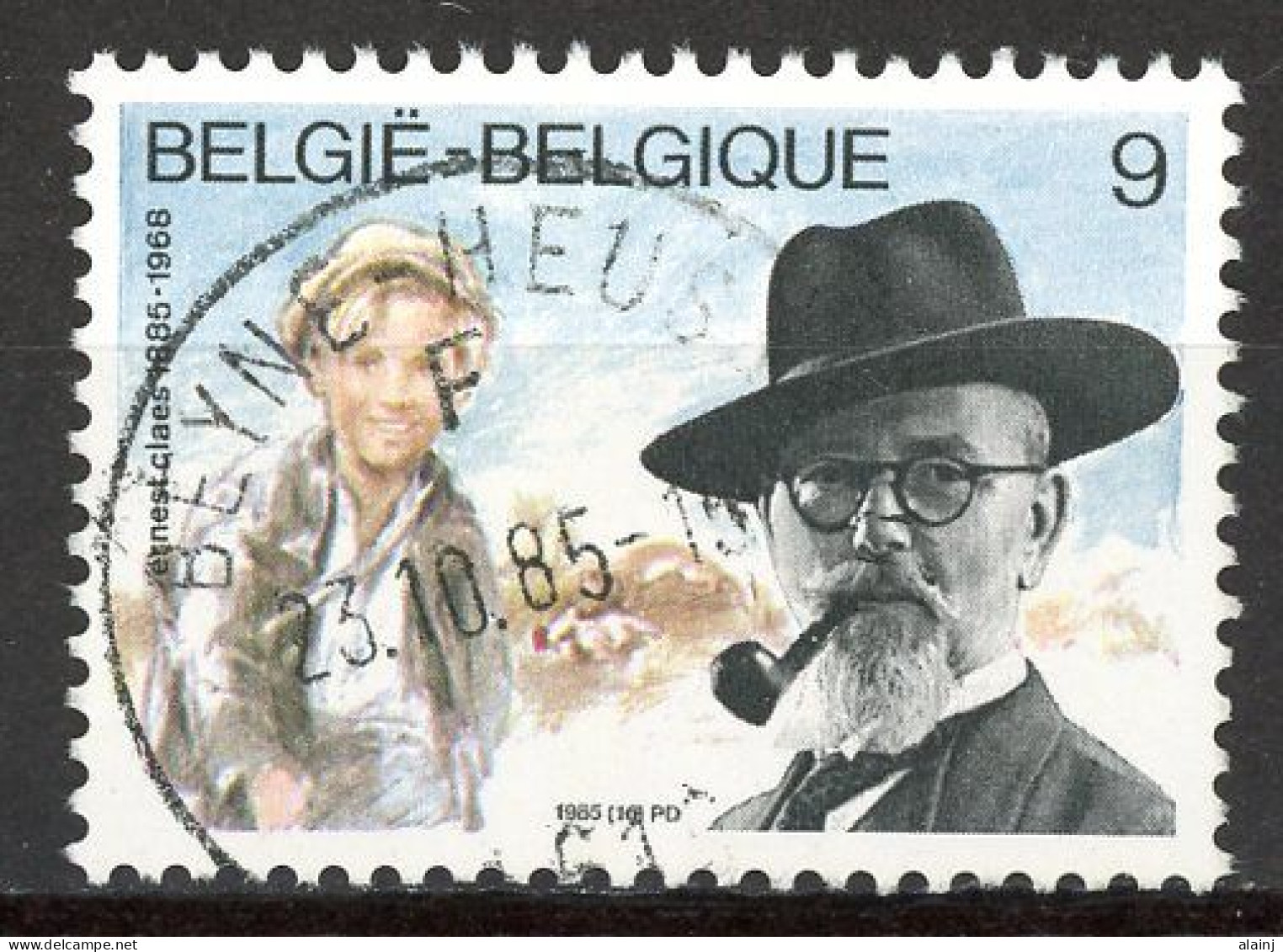 BE   2191   Obl.   ---   Ernest Claes  --  Oblitération Centrale Beyne-Heusay - Used Stamps