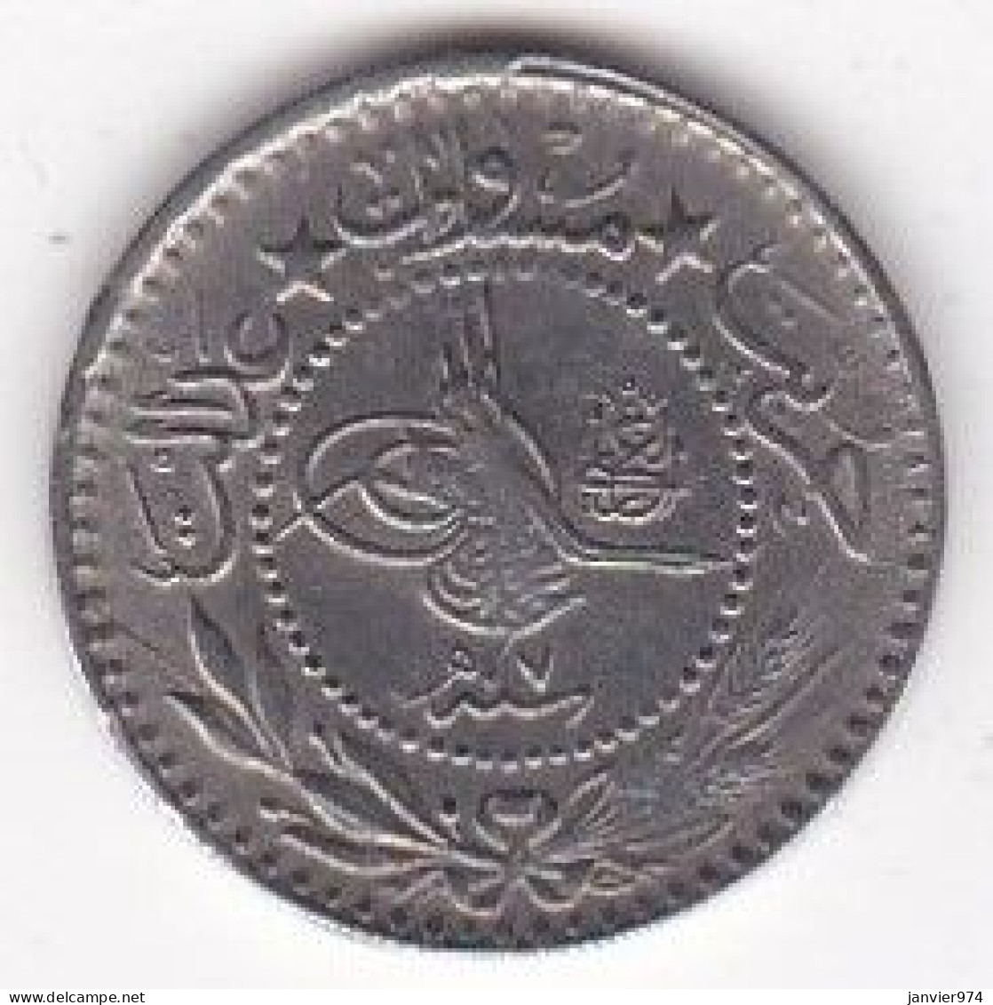 Turquie 10 Para AH 1327 – 1915 Year 7 El-Ghazi. Mehmet V.  En Nickel , KM# 768 - Turchia