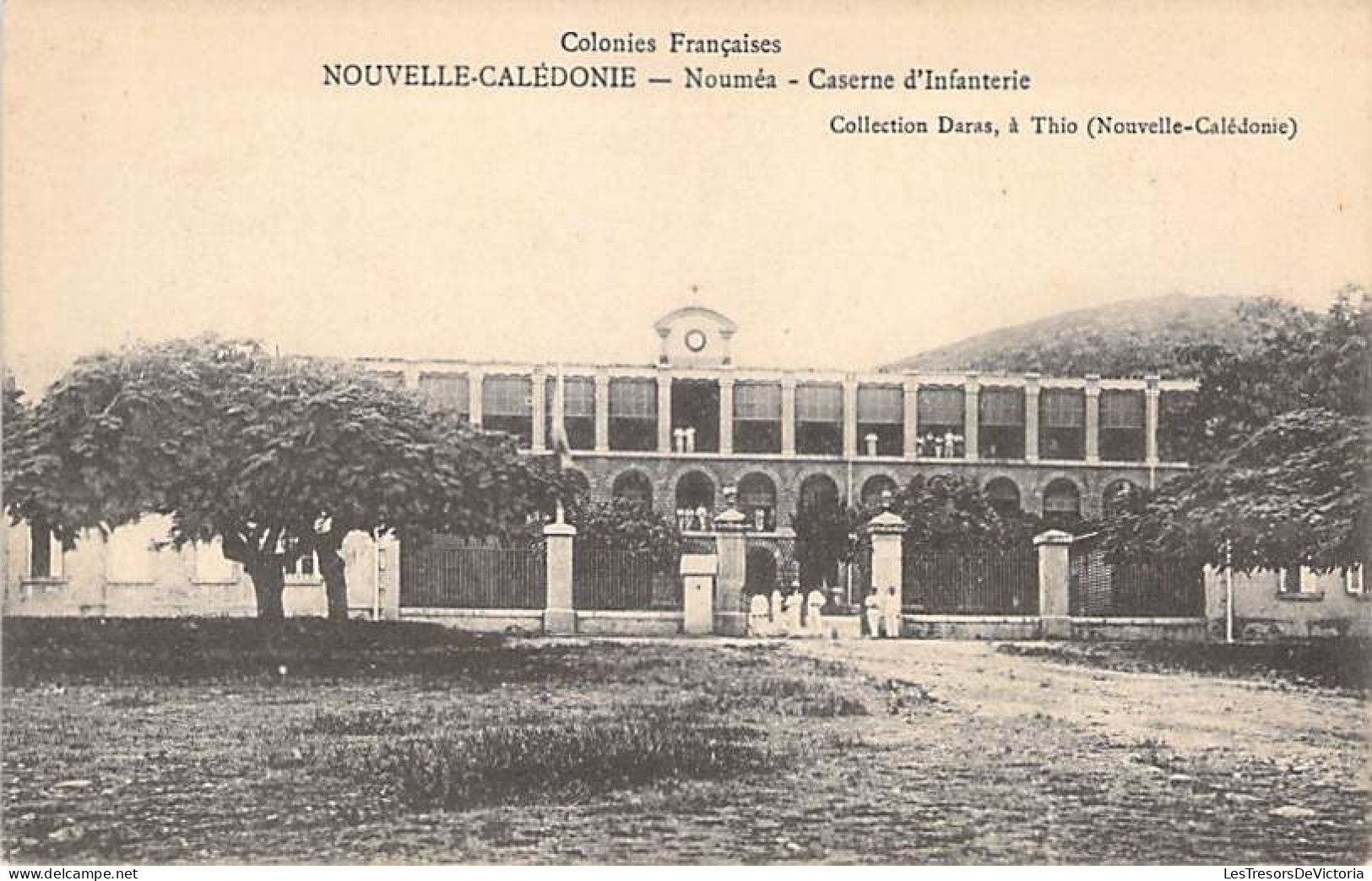 Nouvelle Calédonie - Colonies Françaises - Nouméa - Caserne D'infanterie - Collection Daras - Carte Postale Ancienne - Nueva Caledonia