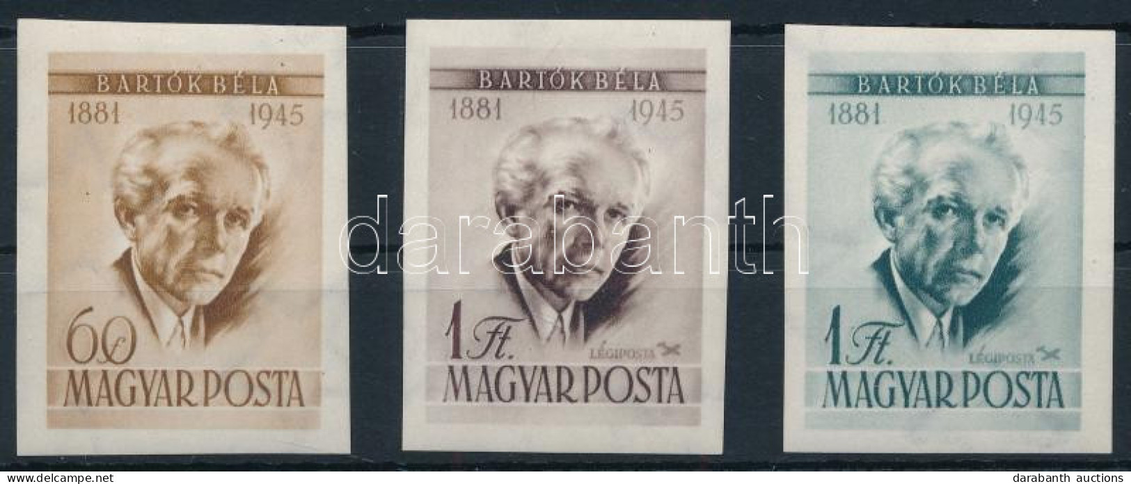 ** 1955 Bartók Béla (I.) Vágott Sor (10.000) - Altri & Non Classificati