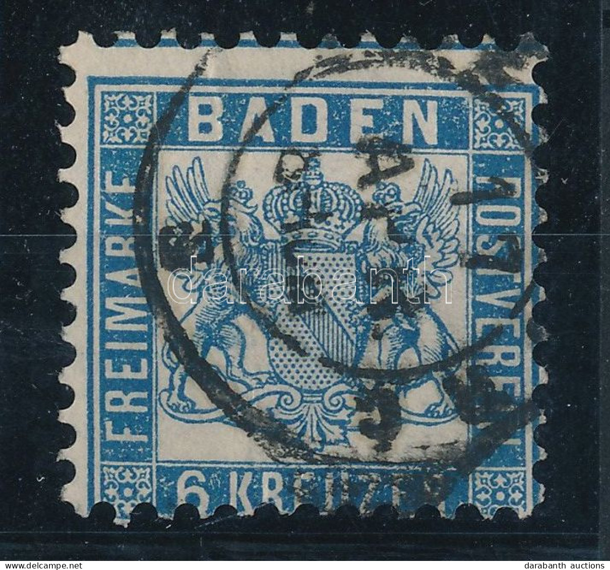 O Német államok - Baden 1862 Mi 14 (Mi EUR 100.-) - Sonstige & Ohne Zuordnung