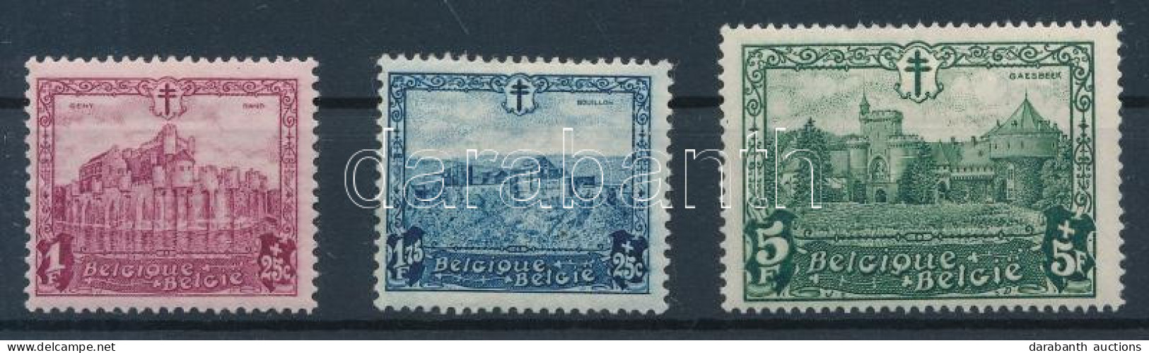 * Belgium 1930 Mi 295-297 Záróértékek (**Mi EUR 170.-) - Other & Unclassified