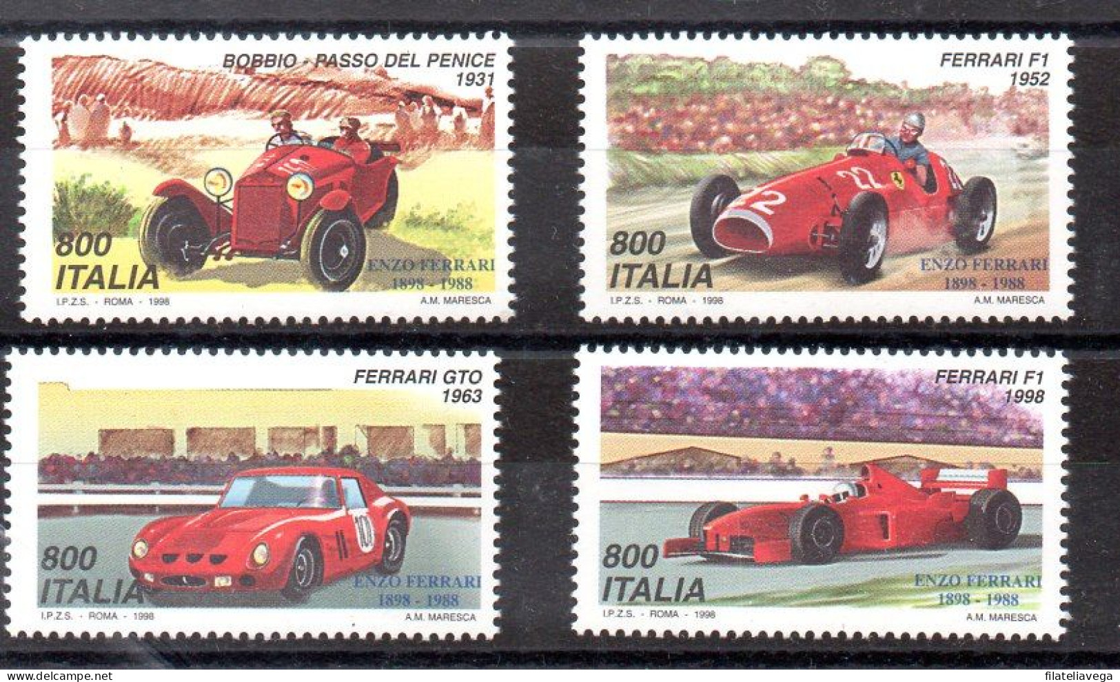 Italia Serie Nº Yvert 2331/34 ** - 1991-00: Mint/hinged